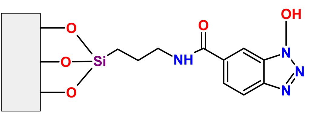 Products, HOBt: chemical model of Si-HOBt